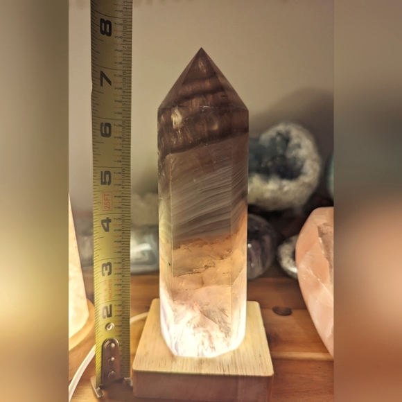 Amythyst point lamp - Picture 3 of 3